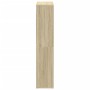 Librería divisor madera ingeniería roble Sonoma 69,5x29x137,5cm by , Bookcases and shelves - Ref: Foro24-858023, Price: 73,86...