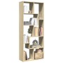 Librería divisora madera ingeniería roble Sonoma 67x25x161,5 cm by , Bookcases and shelves - Ref: Foro24-858077, Price: 82,74...
