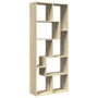 Librería divisora madera ingeniería roble Sonoma 67x25x161,5 cm by , Bookcases and shelves - Ref: Foro24-858077, Price: 82,74...