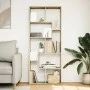 Librería divisora madera ingeniería roble Sonoma 67x25x161,5 cm by , Bookcases and shelves - Ref: Foro24-858077, Price: 80,76...