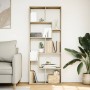 Librería divisora madera ingeniería roble Sonoma 67x25x161,5 cm by , Bookcases and shelves - Ref: Foro24-858077, Price: 82,74...
