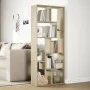 Librería divisora madera ingeniería roble Sonoma 67x25x161,5 cm by , Bookcases and shelves - Ref: Foro24-858077, Price: 80,76...