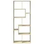Librería divisora madera ingeniería roble Sonoma 67x25x161,5 cm by , Bookcases and shelves - Ref: Foro24-858077, Price: 80,76...
