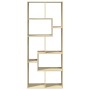 Librería divisora madera ingeniería roble Sonoma 67x25x161,5 cm by , Bookcases and shelves - Ref: Foro24-858077, Price: 82,74...