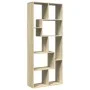 Librería divisora madera ingeniería roble Sonoma 67x25x161,5 cm by , Bookcases and shelves - Ref: Foro24-858077, Price: 80,76...