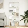 Librería divisora madera ingeniería blanca 67x25x161,5 cm by , Bookcases and shelves - Ref: Foro24-858075, Price: 72,36 €, Di...