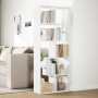 Librería divisora madera ingeniería blanca 67x25x161,5 cm by , Bookcases and shelves - Ref: Foro24-858075, Price: 73,48 €, Di...