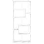 Librería divisora madera ingeniería blanca 67x25x161,5 cm by , Bookcases and shelves - Ref: Foro24-858075, Price: 73,48 €, Di...