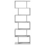 Librería divisora 6 niveles madera gris Sonoma 70x24x193 cm von , Bücherregale und Regale - Ref: Foro24-858089, Preis: 74,38 ...
