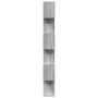 Librería divisora 6 niveles madera gris Sonoma 70x24x193 cm von , Bücherregale und Regale - Ref: Foro24-858089, Preis: 74,38 ...