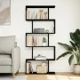 Librería divisora 5 niveles madera ingeniería negra 70x24x161cm by , Bookcases and shelves - Ref: Foro24-858094, Price: 66,62...