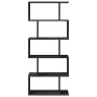 Librería divisora 5 niveles madera ingeniería negra 70x24x161cm by , Bookcases and shelves - Ref: Foro24-858094, Price: 66,62...