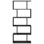 Librería divisora 5 niveles madera ingeniería negra 70x24x161cm by , Bookcases and shelves - Ref: Foro24-858094, Price: 70,75...