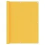Yellow oxford fabric balcony awning 120x600 cm by vidaXL, Umbrellas - Ref: Foro24-135031, Price: 23,26 €, Discount: %