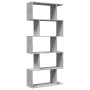 Librería divisora 5 niveles madera gris hormigón 70x24x161 cm von , Bücherregale und Regale - Ref: Foro24-858096, Preis: 60,8...