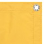 Toldo para balcón de tela oxford amarillo 120x600 cm de vidaXL, Sombrillas - Ref: Foro24-135031, Precio: 23,26 €, Descuento: %