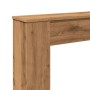 Borde de chimenea madera ingeniería roble artisan 100x20x100 cm von , Zubehör für Holzöfen und Kamine - Ref: Foro24-854579, P...