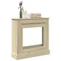 Borde de chimenea madera ingeniería roble Sonoma 90x30x90 cm von , Zubehör für Holzöfen und Kamine - Ref: Foro24-854591, Prei...