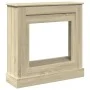 Borde de chimenea madera ingeniería roble Sonoma 90x30x90 cm von , Zubehör für Holzöfen und Kamine - Ref: Foro24-854591, Prei...