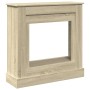 Borde de chimenea madera ingeniería roble Sonoma 90x30x90 cm von , Zubehör für Holzöfen und Kamine - Ref: Foro24-854591, Prei...