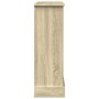 Borde de chimenea madera ingeniería roble Sonoma 90x30x90 cm von , Zubehör für Holzöfen und Kamine - Ref: Foro24-854591, Prei...