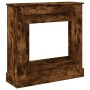 Borde de chimenea madera ingeniería roble ahumado 90x30x90 cm von , Zubehör für Holzöfen und Kamine - Ref: Foro24-854593, Pre...