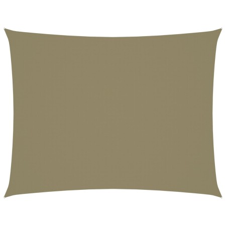 Rectangular sail awning beige Oxford fabric 5x7 m by vidaXL, Umbrellas - Ref: Foro24-135165, Price: 94,07 €, Discount: %