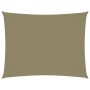Rectangular sail awning beige Oxford fabric 5x7 m by vidaXL, Umbrellas - Ref: Foro24-135165, Price: 94,07 €, Discount: %