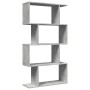 Librería divisora 4 niveles madera gris hormigón 70x24x129 cm von , Bücherregale und Regale - Ref: Foro24-858105, Preis: 54,6...