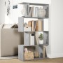 Librería divisora 4 niveles madera gris hormigón 70x24x129 cm von , Bücherregale und Regale - Ref: Foro24-858105, Preis: 54,6...