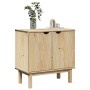 Eingangsmöbel OTTA Massivholz Kiefer 75x40x75 cm von , Schließfächer und Lagerschränke - Ref: Foro24-4013461, Preis: 107,45 €...