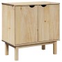 Eingangsmöbel OTTA Massivholz Kiefer 75x40x75 cm von , Schließfächer und Lagerschränke - Ref: Foro24-4013461, Preis: 107,45 €...