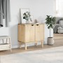 Eingangsmöbel OTTA Massivholz Kiefer 75x40x75 cm von , Schließfächer und Lagerschränke - Ref: Foro24-4013461, Preis: 107,45 €...