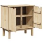 Eingangsmöbel OTTA Massivholz Kiefer 75x40x75 cm von , Schließfächer und Lagerschränke - Ref: Foro24-4013461, Preis: 107,45 €...