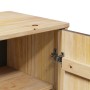 Mueble de recibidor OTTA madera maciza de pino 75x40x75 cm by , Lockers and storage cabinets - Ref: Foro24-4013461, Price: 10...