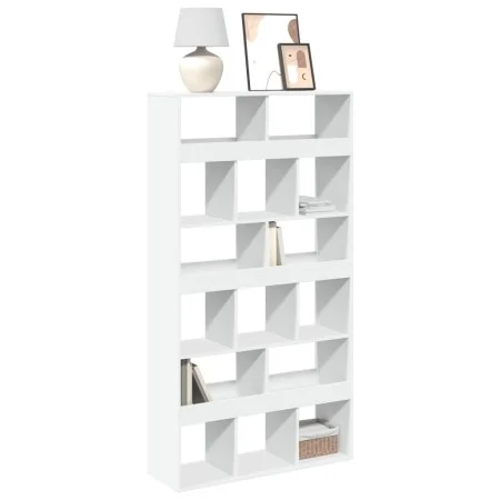 Estantería de madera de ingeniería blanca 100x33x187,5 cm by , Bookcases and shelves - Ref: Foro24-3309375, Price: 180,29 €, ...