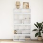 Weißes Regal aus Ingenieurholz 100x33x187,5 cm von , Bücherregale und Regale - Ref: Foro24-3309375, Preis: 183,23 €, Rabatt: %