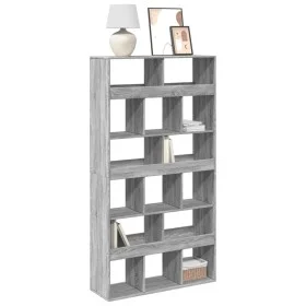 Estantería madera de ingeniería gris Sonoma 100x33x187,5 cm by , Bookcases and shelves - Ref: Foro24-3309380, Price: 169,21 €...