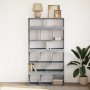 Estantería madera de ingeniería gris Sonoma 100x33x187,5 cm by , Bookcases and shelves - Ref: Foro24-3309380, Price: 171,80 €...