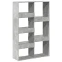 Estantería de madera ingeniería gris hormigón 100x33x155,5 cm de , Librerías y estanterías - Ref: Foro24-3309396, Precio: 106...