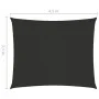 Rectangular sail awning Oxford fabric anthracite gray 3.5x4.5 m by vidaXL, Umbrellas - Ref: Foro24-135104, Price: 48,56 €, Di...
