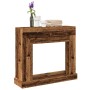 Kaminholzregal aus gealtertem Ingenieurholz, 100x30x87,5 cm. von , Zubehör für Holzöfen und Kamine - Ref: Foro24-854569, Prei...