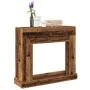 Kaminholzregal aus gealtertem Ingenieurholz, 100x30x87,5 cm. von , Zubehör für Holzöfen und Kamine - Ref: Foro24-854569, Prei...