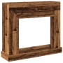 Kaminholzregal aus gealtertem Ingenieurholz, 100x30x87,5 cm. von , Zubehör für Holzöfen und Kamine - Ref: Foro24-854569, Prei...