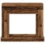 Kaminholzregal aus gealtertem Ingenieurholz, 100x30x87,5 cm. von , Zubehör für Holzöfen und Kamine - Ref: Foro24-854569, Prei...