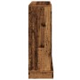 Kaminholzregal aus gealtertem Ingenieurholz, 100x30x87,5 cm. von , Zubehör für Holzöfen und Kamine - Ref: Foro24-854569, Prei...