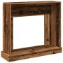 Kaminholzregal aus gealtertem Ingenieurholz, 100x30x87,5 cm. von , Zubehör für Holzöfen und Kamine - Ref: Foro24-854569, Prei...