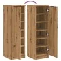 Mueble zapatero madera ingeniería roble artisan 29,5x35x100,5cm by , Closets and storage - Ref: Foro24-856992, Price: 77,52 €...