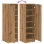 Mueble zapatero madera ingeniería roble artisan 29,5x35x100,5cm by , Closets and storage - Ref: Foro24-856992, Price: 79,59 €...