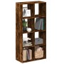 Librería divisora madera roble ahumado 69,5x29x137,5cm by , Bookcases and shelves - Ref: Foro24-858025, Price: 73,86 €, Disco...